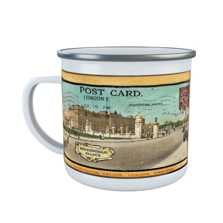 Buckingham Palace, London Enamel Mug