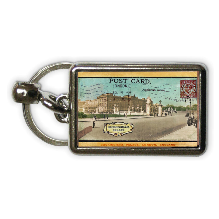 Buckingham Palace, London Metal Keyring