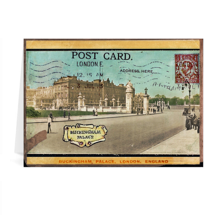Buckingham Palace, London Greeting Card 7x5