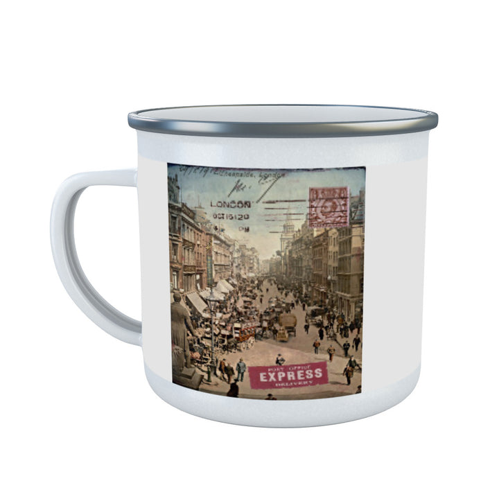 Cheapside, London Enamel Mug