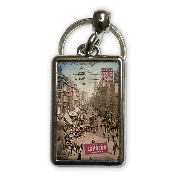 Cheapside, London Metal Keyring