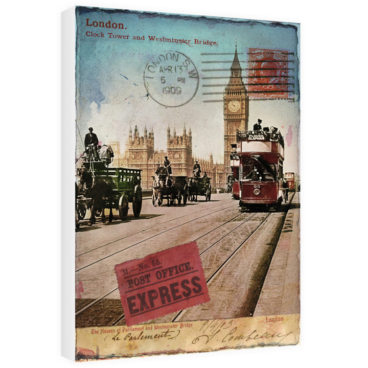 Westminster Bridge, London 60cm x 80cm Canvas