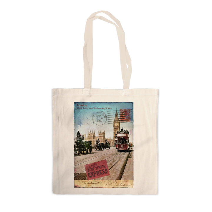 Westminster Bridge, London Canvas Tote Bag