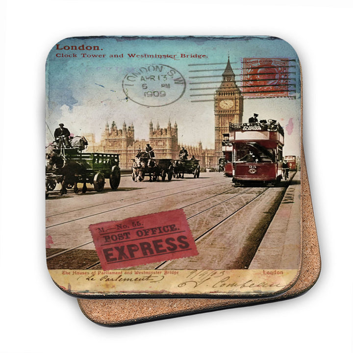 Westminster Bridge, London MDF Coaster