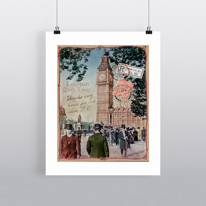Big Ben, London 90x120cm Fine Art Print