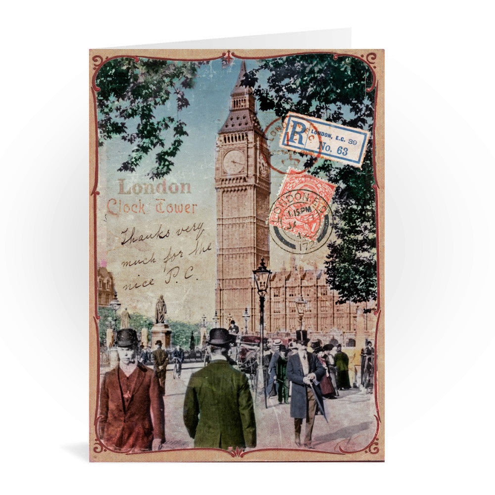 Big Ben, London Greeting Card 7x5
