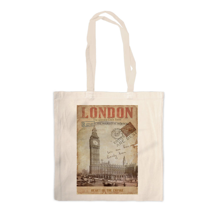 Big Ben, London Canvas Tote Bag