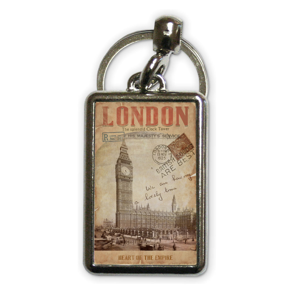 Big Ben, London Metal Keyring