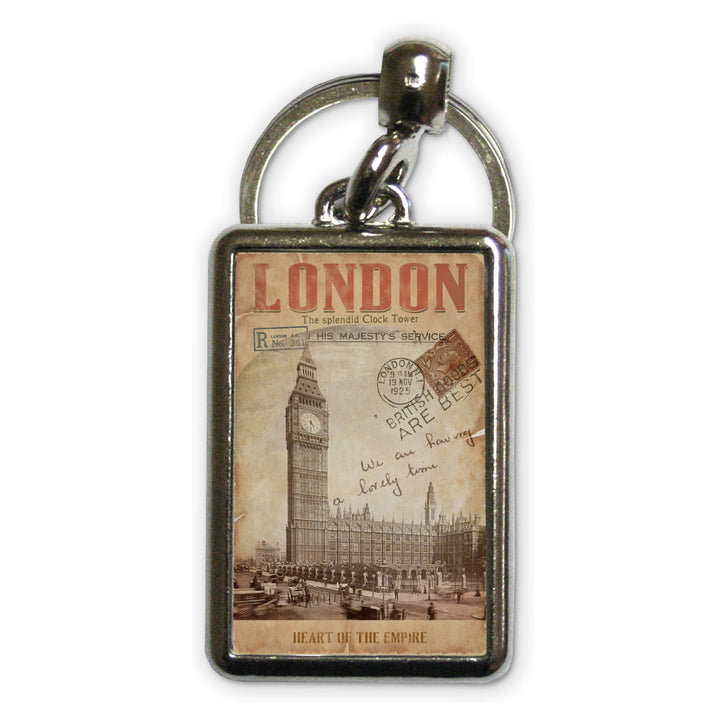 Big Ben, London Metal Keyring