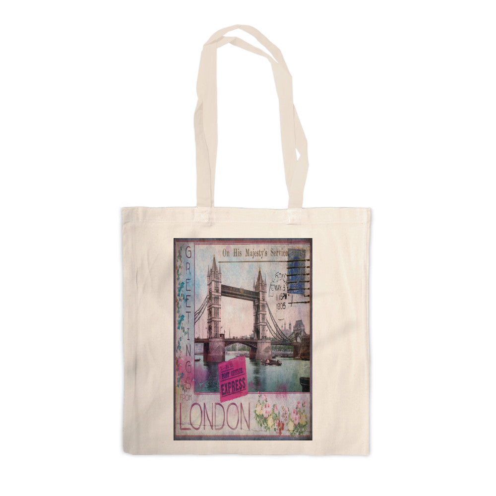 Tower Bridge, London Canvas Tote Bag