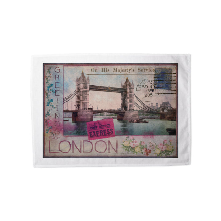 Tower Bridge, London Tea Towel