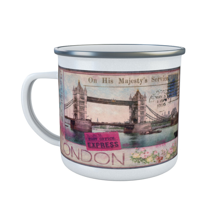 Tower Bridge, London Enamel Mug