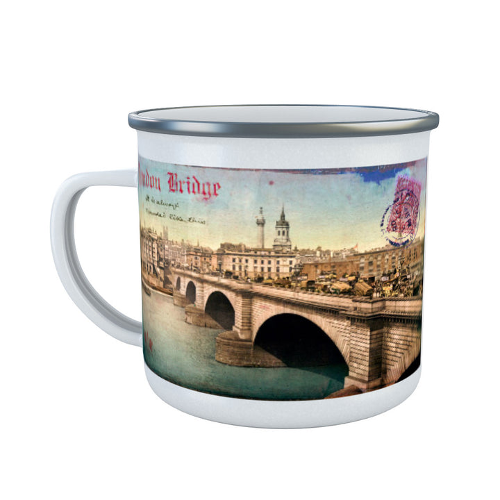 London Bridge Enamel Mug