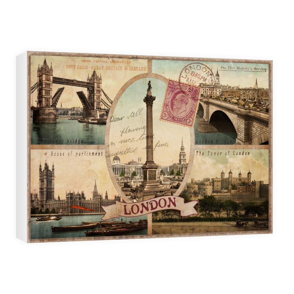 London 60cm x 80cm Canvas