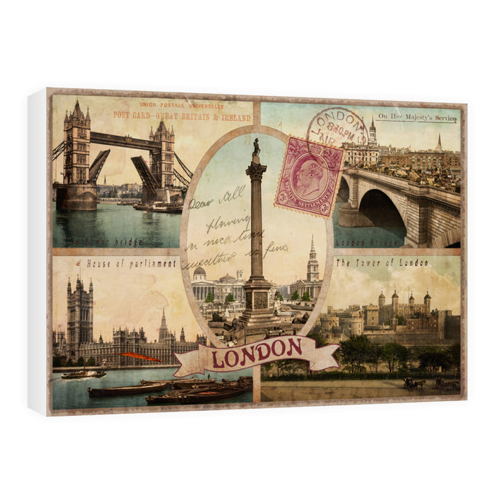 London 60cm x 80cm Canvas