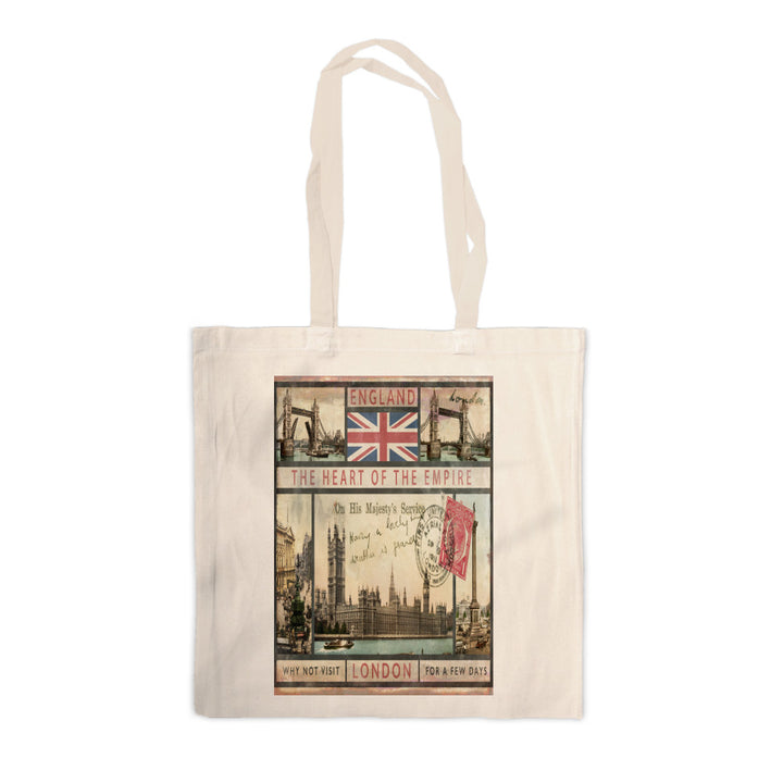 London Canvas Tote Bag