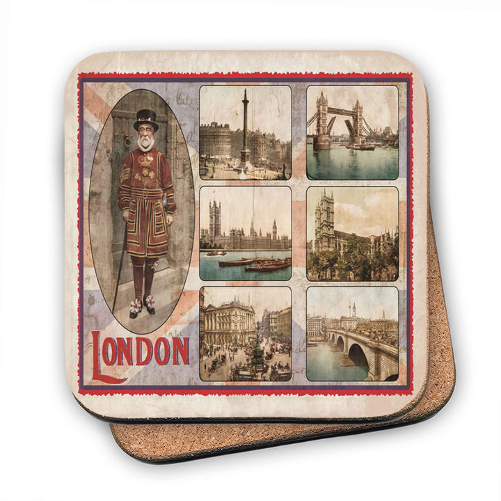 London MDF Coaster