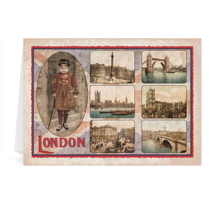 London Greeting Card 7x5