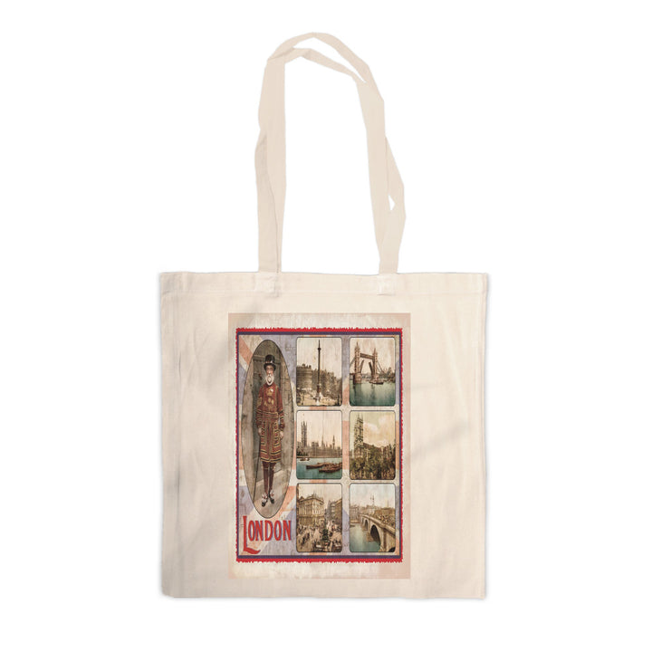 London Canvas Tote Bag