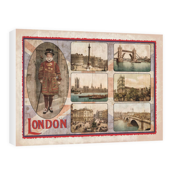 London 60cm x 80cm Canvas