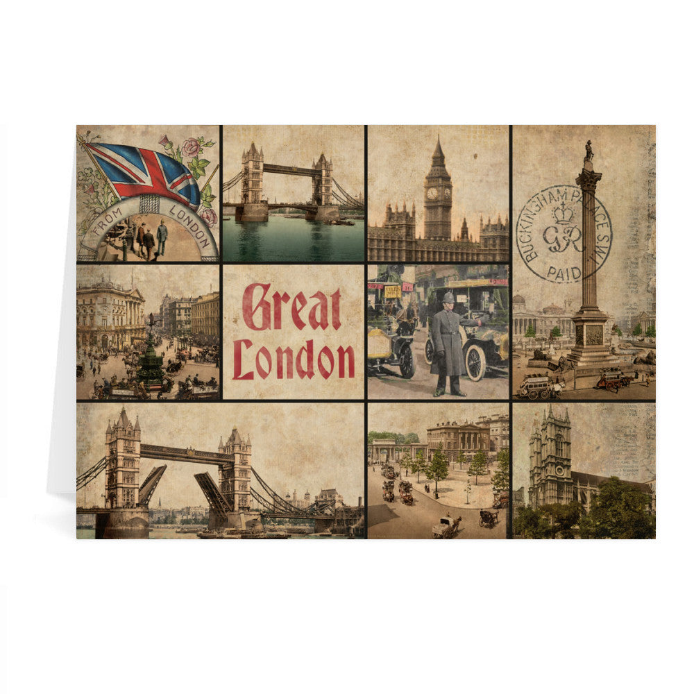 London Greeting Card 7x5
