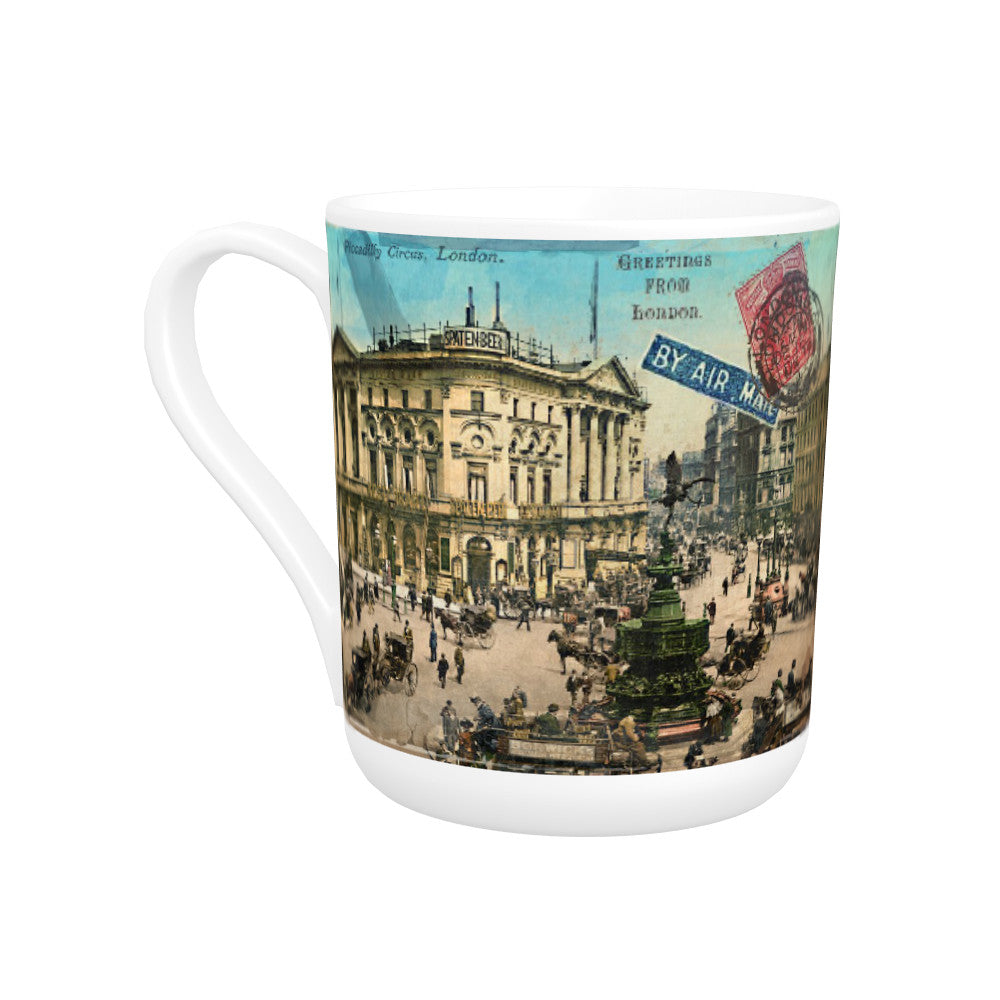 Piccadilly Circus, London Bone China Mug