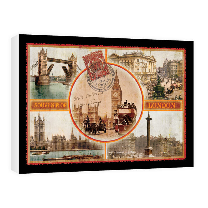 London 60cm x 80cm Canvas