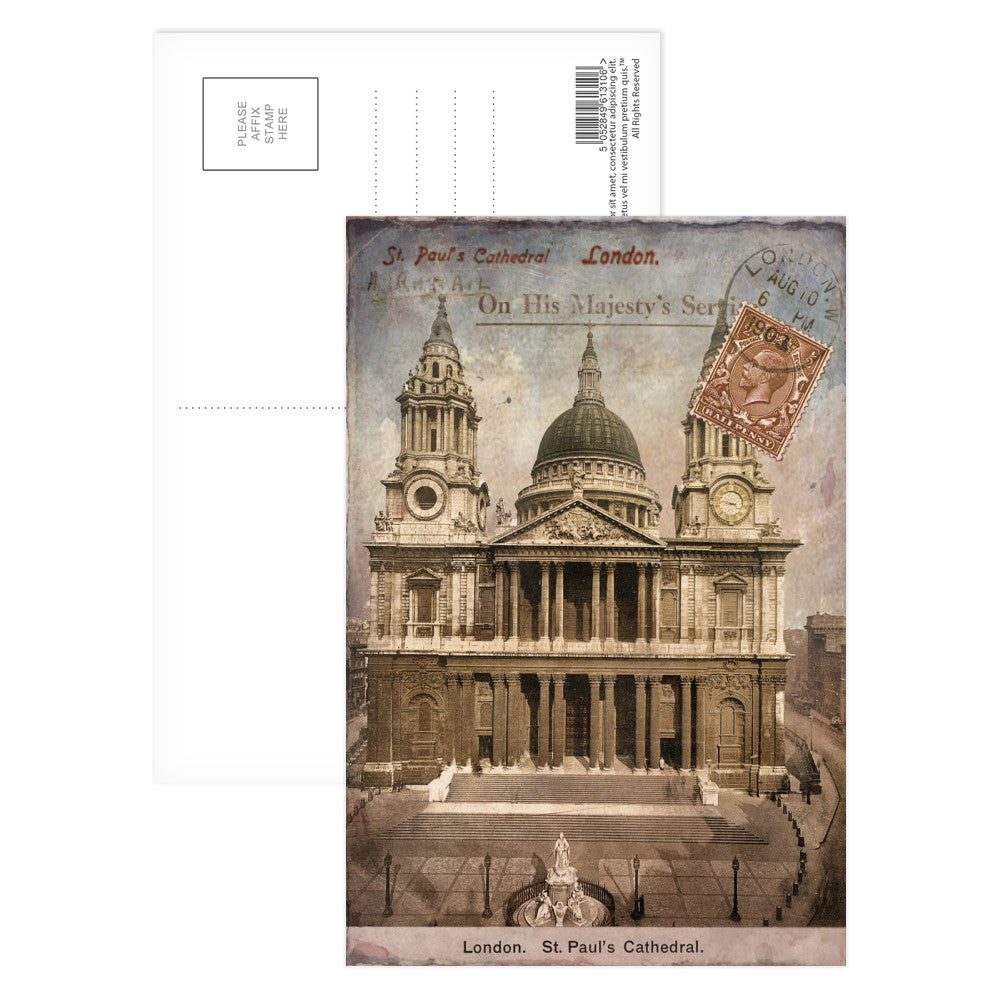 St Pauls Cathedral Postcard Pack