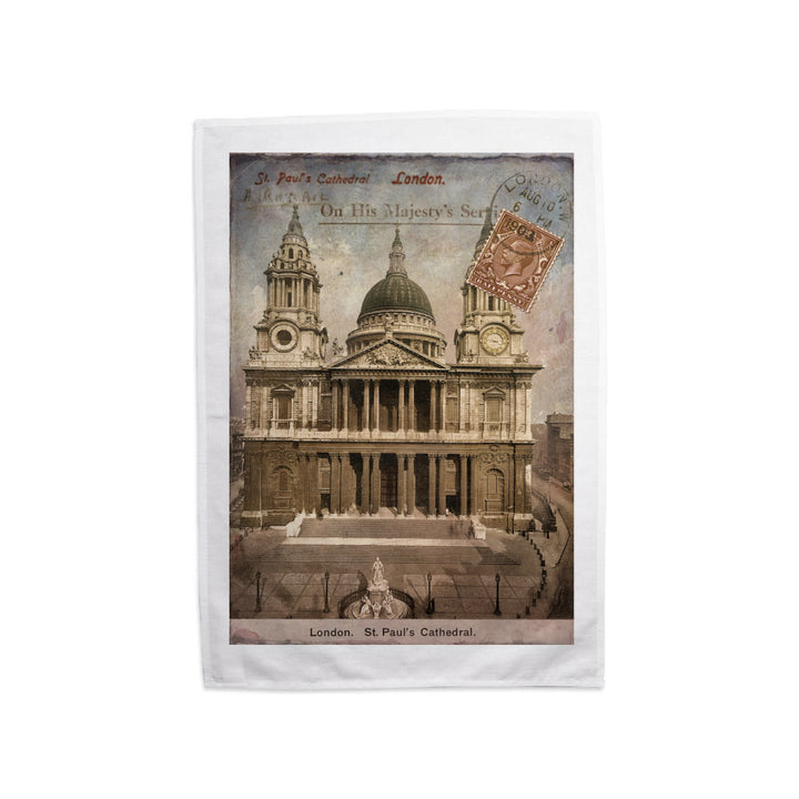 St Pauls Cathedral Tea Towel