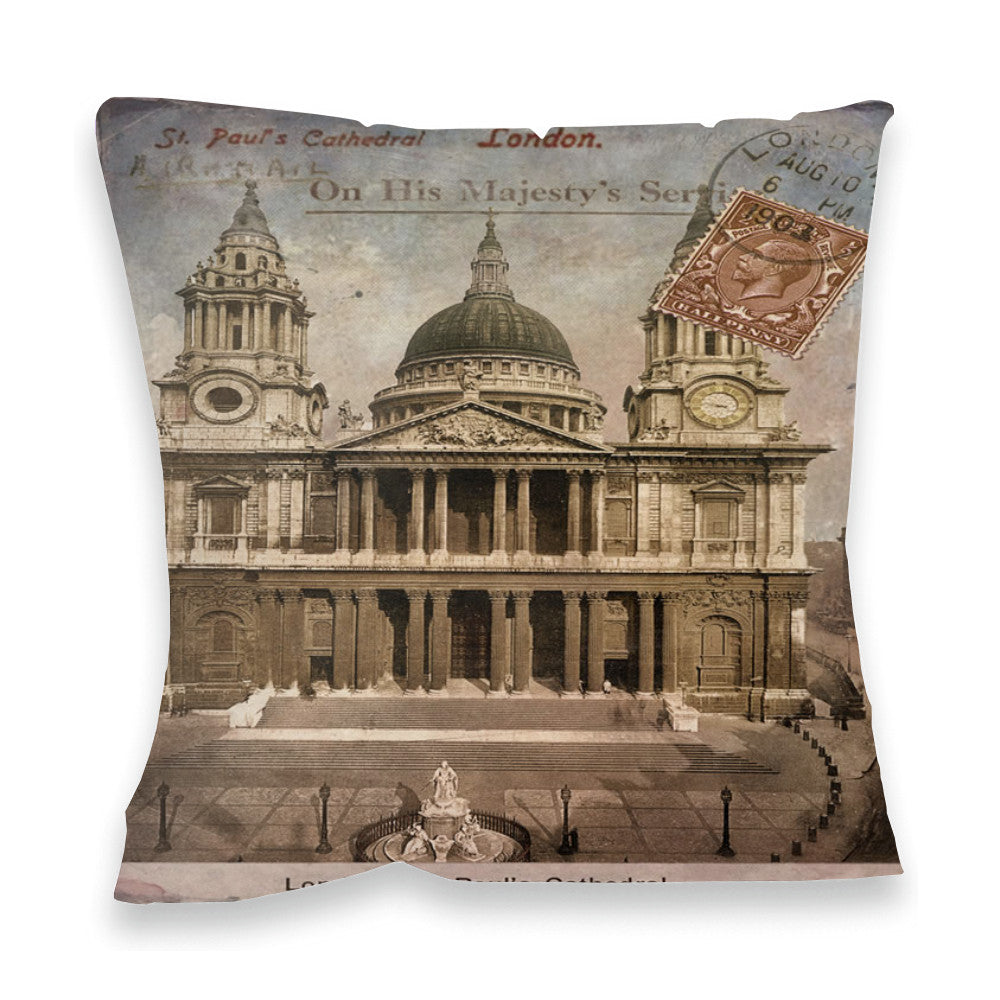 St Pauls Cathedral Fibre Filled Cushion
