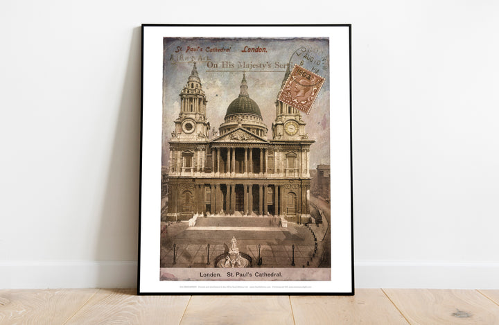 St Pauls Cathedral - Art Print