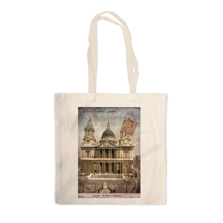 St Pauls Cathedral Canvas Tote Bag