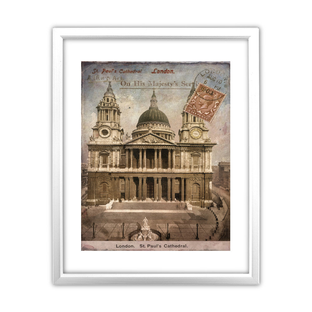 St Pauls Cathedral - Art Print