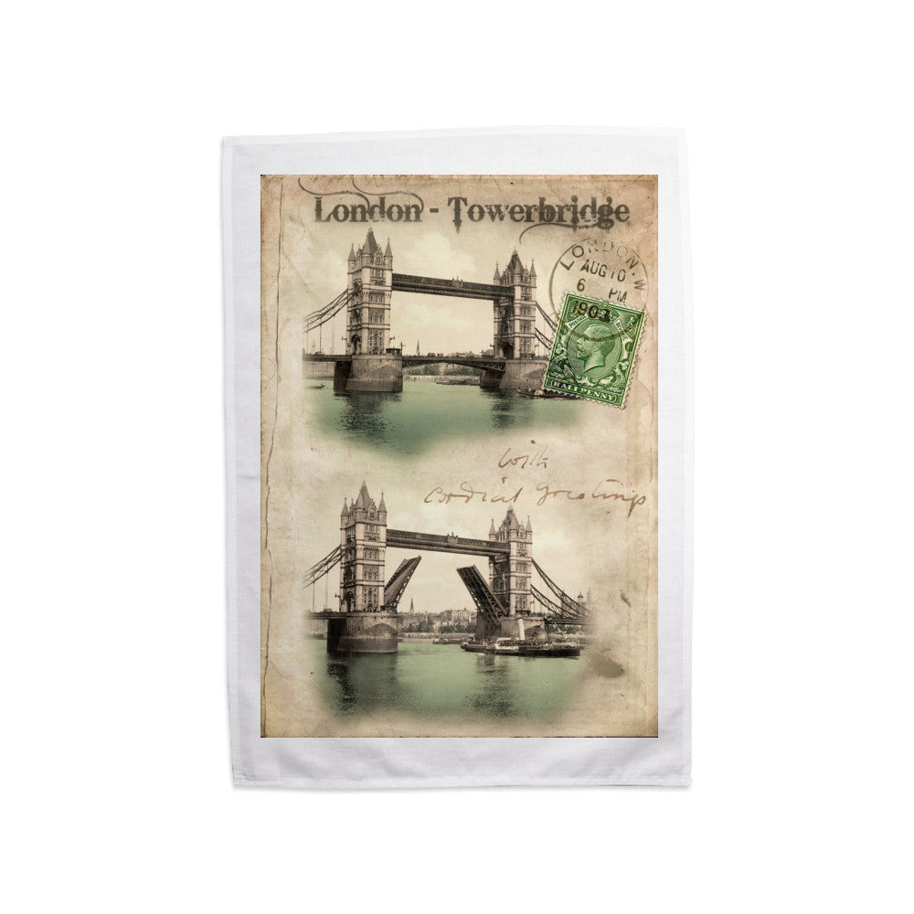 Tower Bridge, London Tea Towel