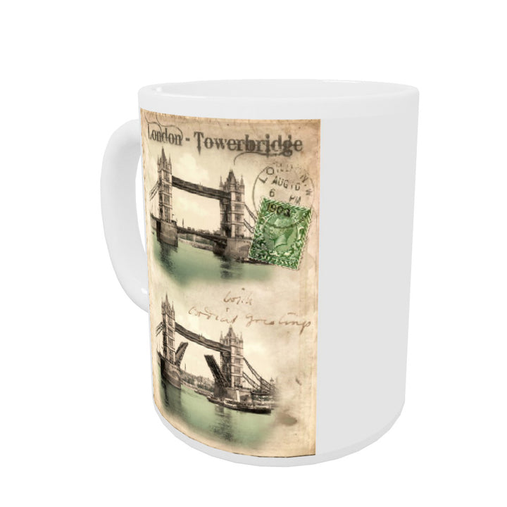 Tower Bridge, London Coloured Insert Mug