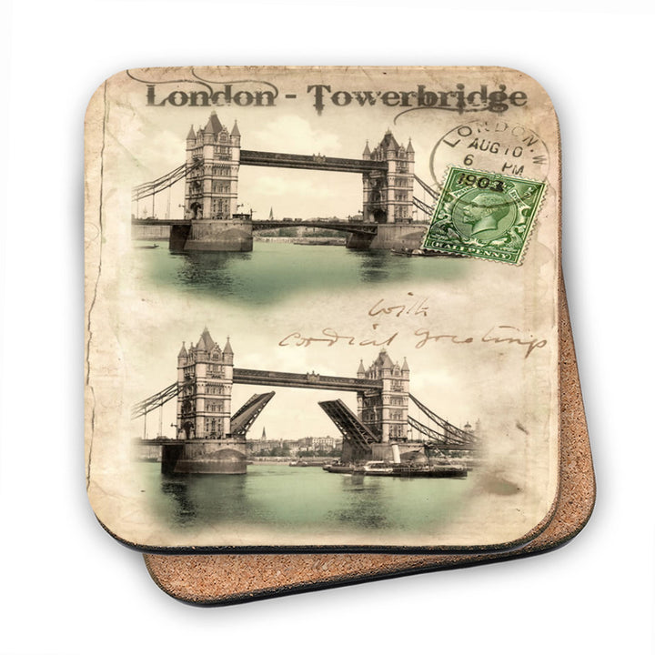 Tower Bridge, London MDF Coaster