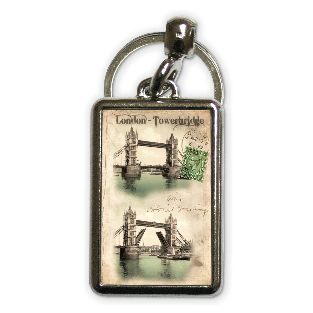 Tower Bridge, London Metal Keyring
