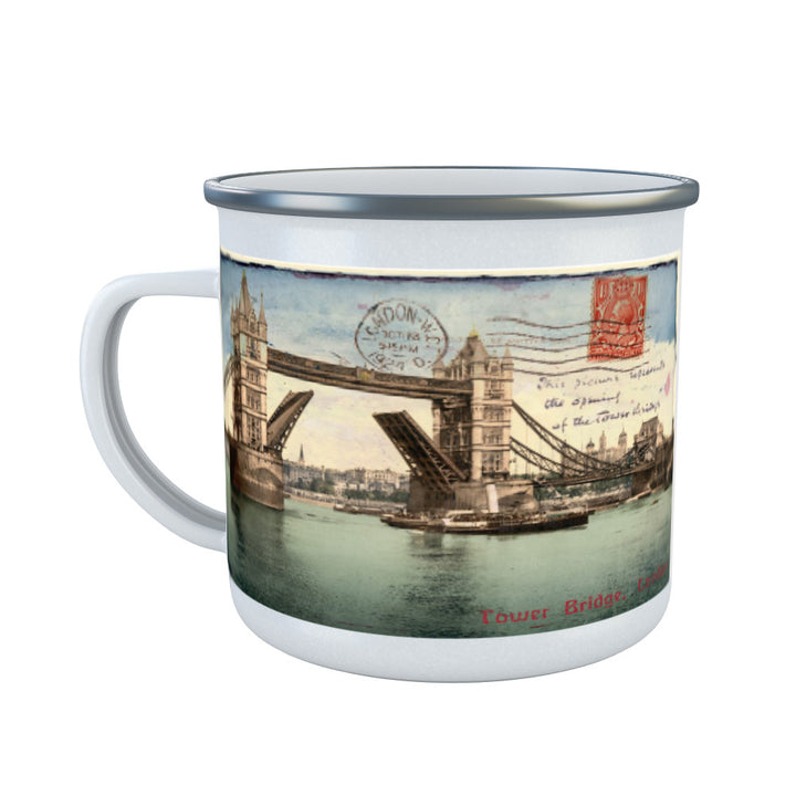 Tower Bridge, London Enamel Mug