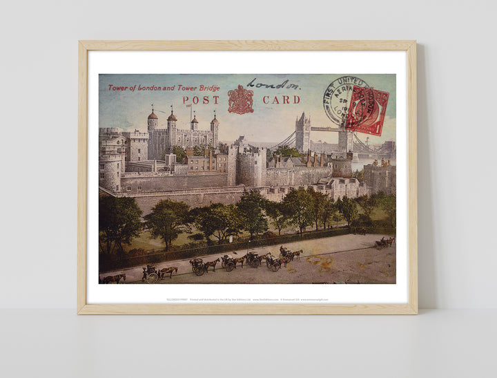 Tower of London and Tower Bridge - Art Print
