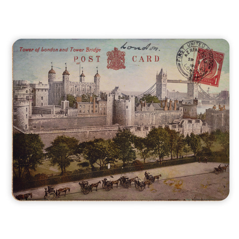 Tower of London and Tower Bridge Placemat