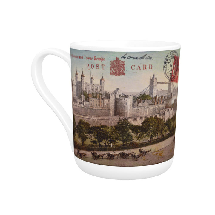 Tower of London and Tower Bridge Bone China Mug
