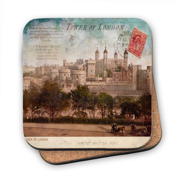 Tower of London MDF Coaster