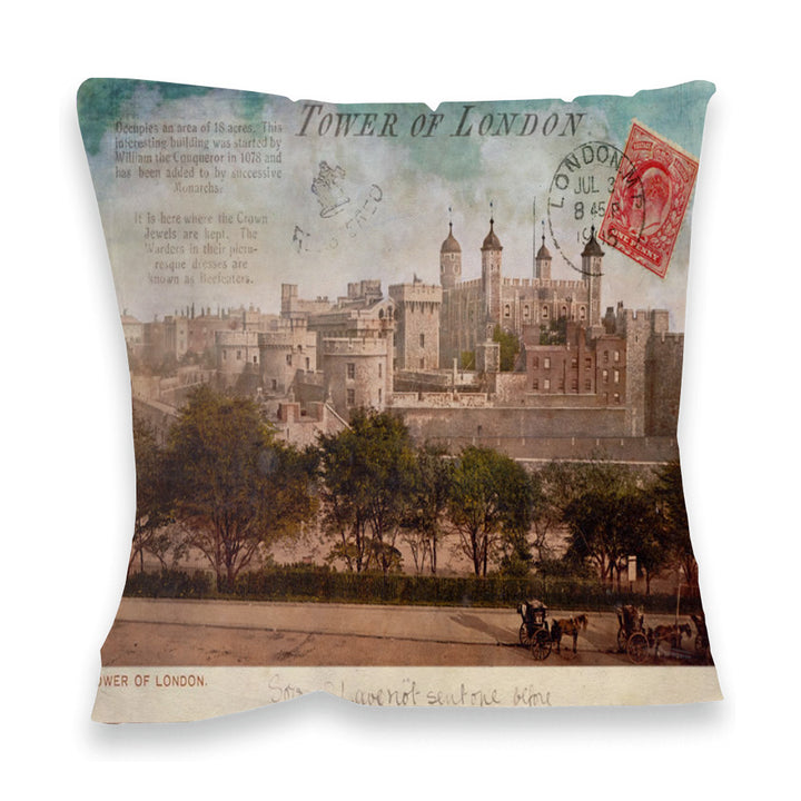Tower of London Fibre Filled Cushion