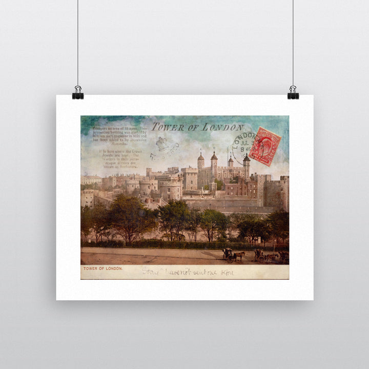 Tower of London 90x120cm Fine Art Print