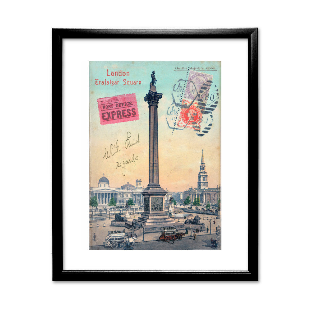 Trafalgar Square, London - Art Print