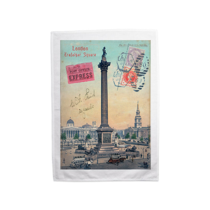Trafalgar Square, London Tea Towel