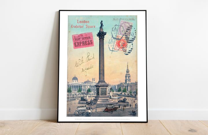 Trafalgar Square, London - Art Print