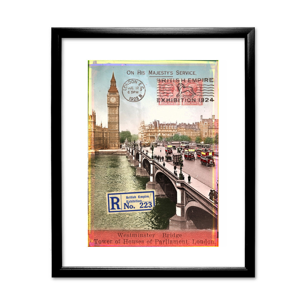 Westminster Bridge, London - Art Print