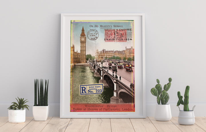 Westminster Bridge, London - Art Print