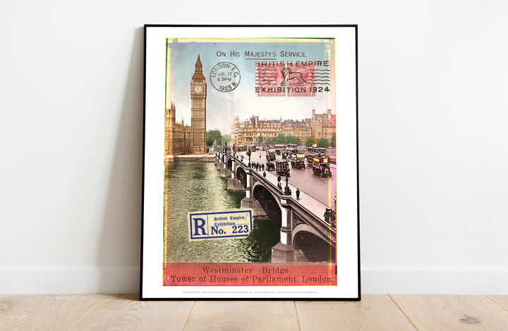 Westminster Bridge, London - Art Print